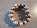 Artisanat - Bracelets coquilles Oliva 