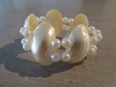 Artisanat - Bracelet coquilles nacré et perles nacré